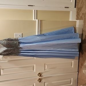 Light Blue Vienna Prom Dress